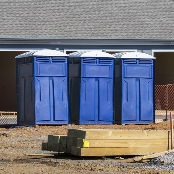 what is the cost difference between standard and deluxe porta potty rentals in Woodbury Center CT